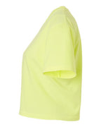 Comfort Colors 3023CL, Women's Garment-dyed Heavyweight Boxy T-shirt, Neon Lemon
