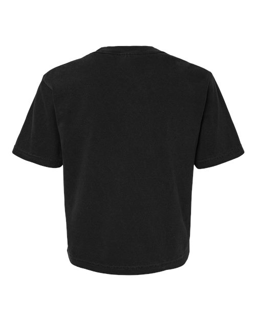 Comfort Colors 3023CL, Women's Garment-dyed Heavyweight Boxy T-shirt, Black