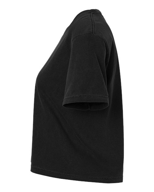 Comfort Colors 3023CL, Women's Garment-dyed Heavyweight Boxy T-shirt, Black
