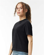 Comfort Colors 3023CL, Women's Garment-dyed Heavyweight Boxy T-shirt, Black