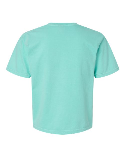 Comfort Colors 3023CL, Women's Garment-dyed Heavyweight Boxy T-shirt, Chalky Mint