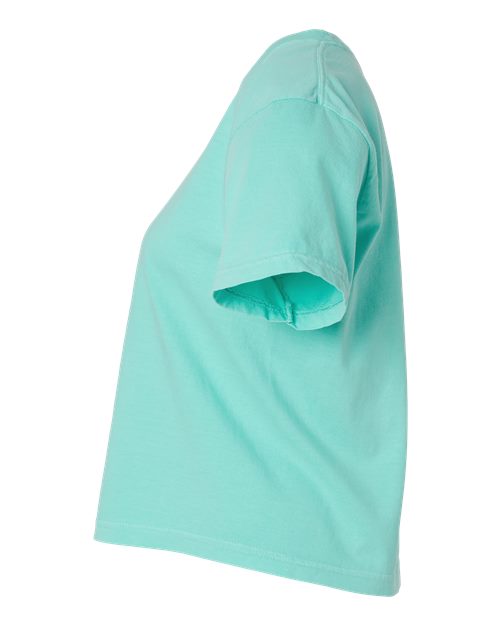 Comfort Colors 3023CL, Women's Garment-dyed Heavyweight Boxy T-shirt, Chalky Mint