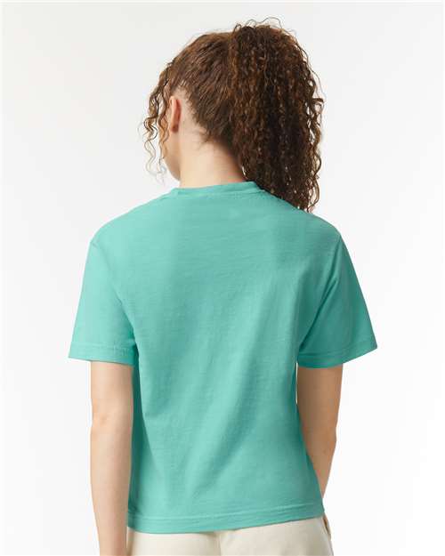 Comfort Colors 3023CL, Women's Garment-dyed Heavyweight Boxy T-shirt, Chalky Mint