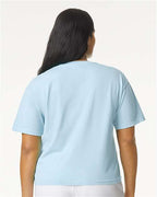 Comfort Colors 3023CL, Women's Garment-dyed Heavyweight Boxy T-shirt, Chambray