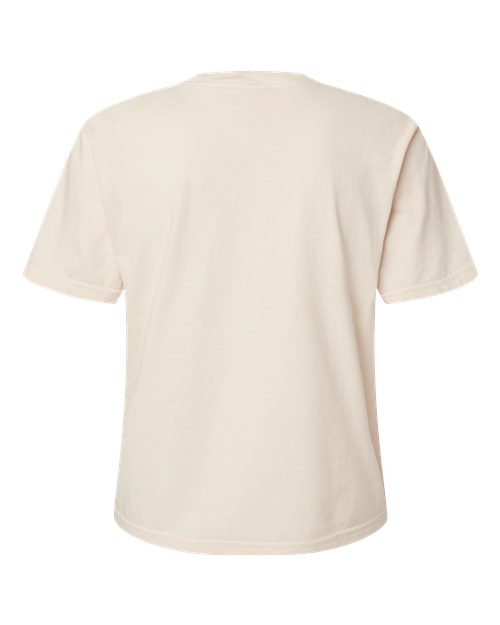 Comfort Colors 3023CL, Women's Garment-dyed Heavyweight Boxy T-shirt, Ivory