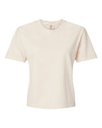 Comfort Colors 3023CL, Women's Garment-dyed Heavyweight Boxy T-shirt, Ivory