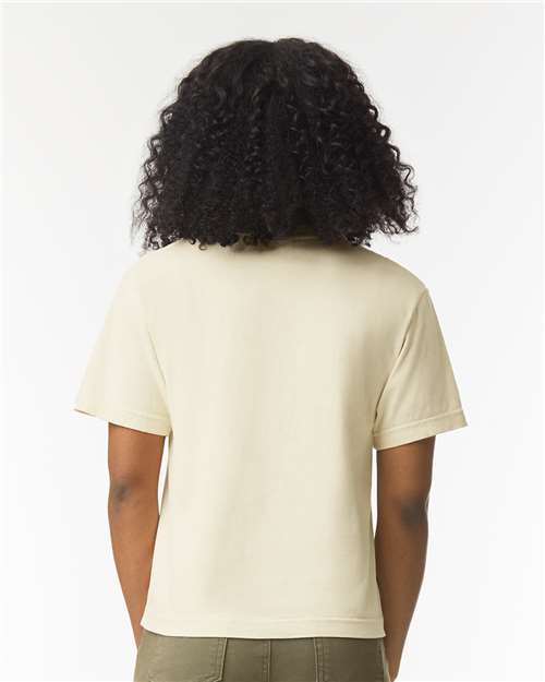 Comfort Colors 3023CL, Women's Garment-dyed Heavyweight Boxy T-shirt, Ivory