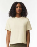 Comfort Colors 3023CL, Women's Garment-dyed Heavyweight Boxy T-shirt, Ivory