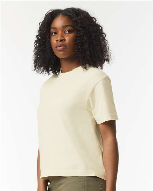 Comfort Colors 3023CL, Women's Garment-dyed Heavyweight Boxy T-shirt, Ivory