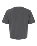Comfort Colors 3023CL, Women's Garment-dyed Heavyweight Boxy T-shirt, Pepper