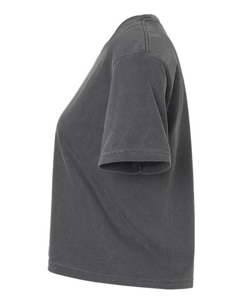 Comfort Colors 3023CL, Women's Garment-dyed Heavyweight Boxy T-shirt, Pepper