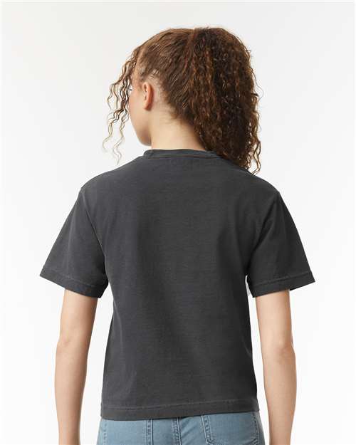Comfort Colors 3023CL, Women's Garment-dyed Heavyweight Boxy T-shirt, Pepper