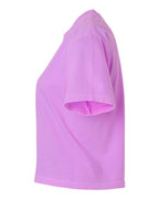 Comfort Colors 3023CL, Women's Garment-dyed Heavyweight Boxy T-shirt, Neon Violet