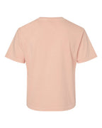 Comfort Colors 3023CL, Women's Garment-dyed Heavyweight Boxy T-shirt, Peachy
