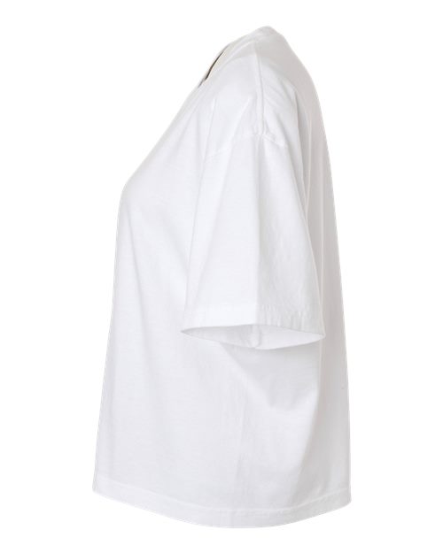 Comfort Colors 3023CL, Women's Garment-dyed Heavyweight Boxy T-shirt, White