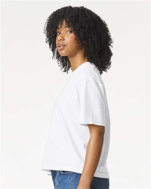 Comfort Colors 3023CL, Women's Garment-dyed Heavyweight Boxy T-shirt, White