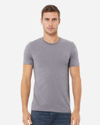 BELLA + CANVAS 3413, T-Shirts - Premium, Storm Triblend