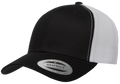 Yupoong-F6606T cap in Black/White