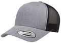 Yupoong F6606T, - Yp Classics 2-tone Snap Back Trucker Cap, Grey Heather/Black