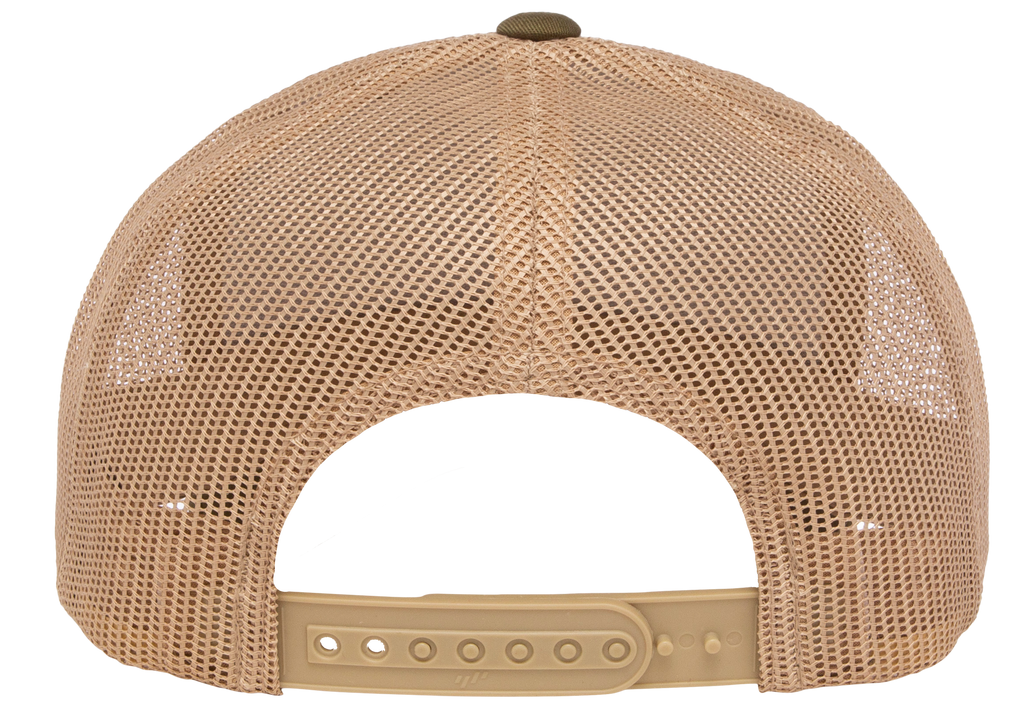 Yupoong-F6606T cap in Moss/Khaki
