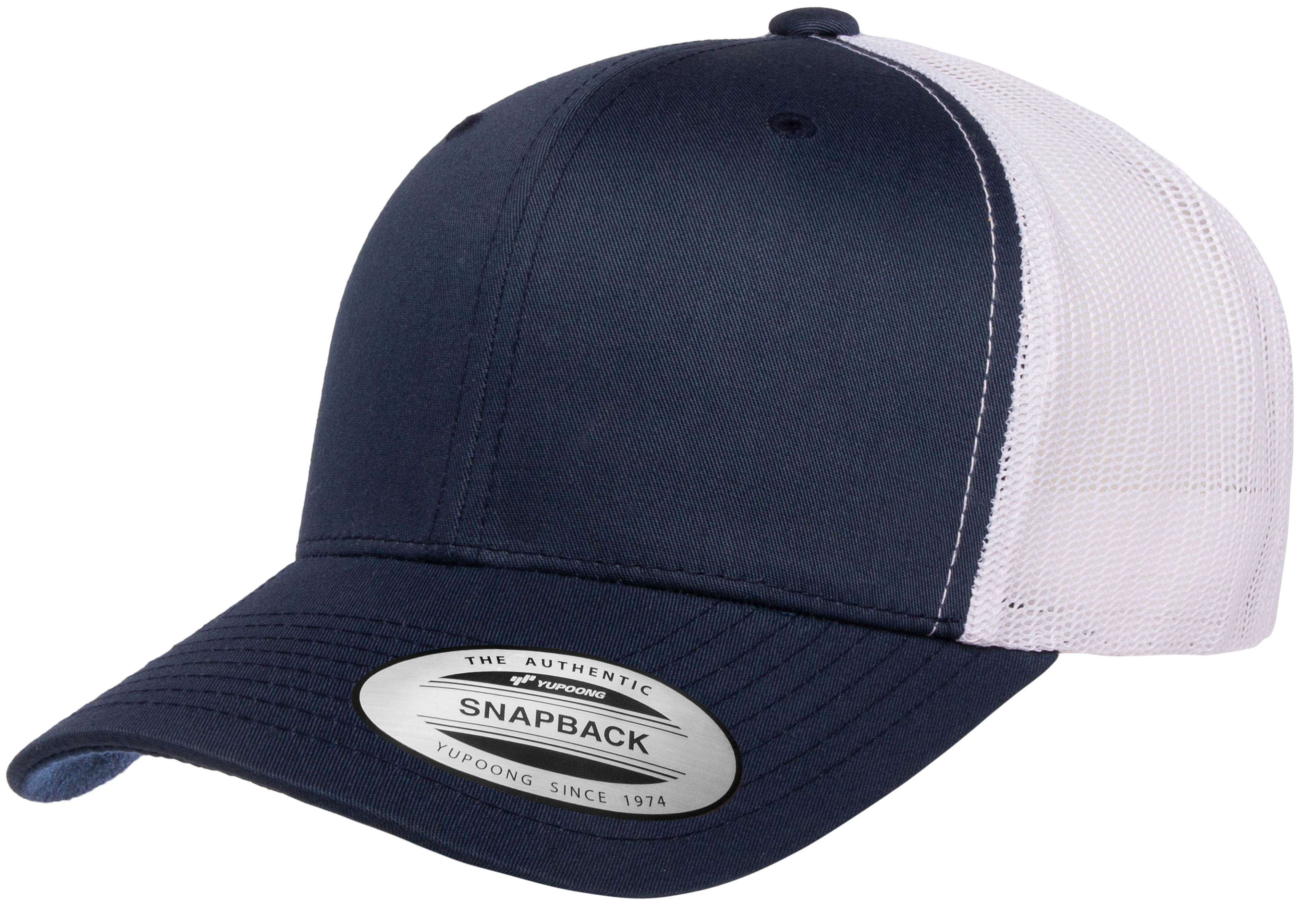 Yupoong-F6606T cap in Navy/White