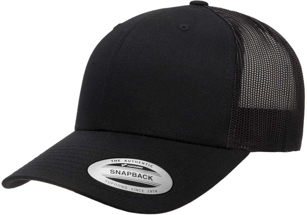 Yupoong-F06606 cap in Black