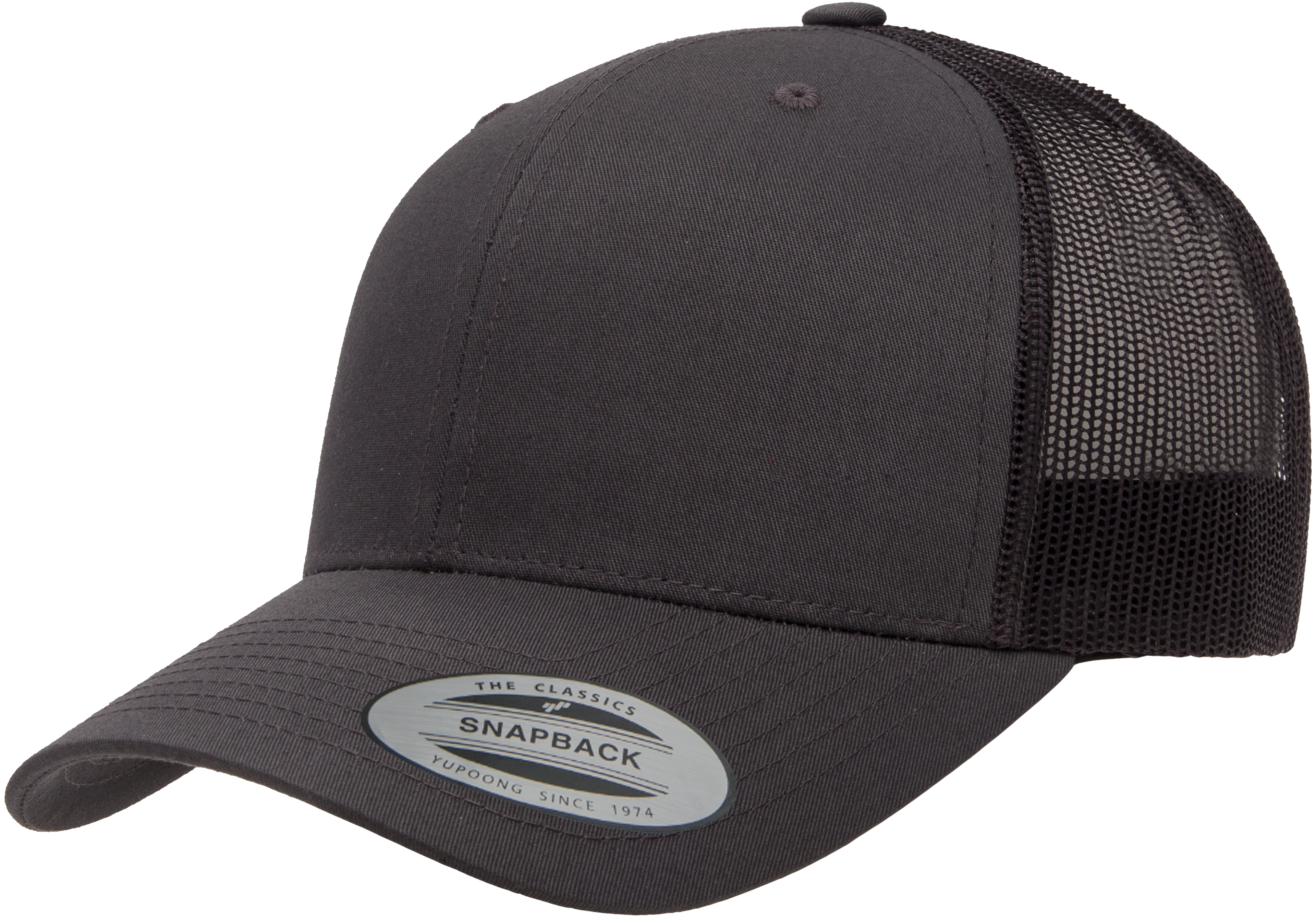 Yupoong-F06606 cap in Charcoal