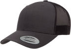 Yupoong F06606, - Yp Classics Snap Back Trucker Cap, Charcoal