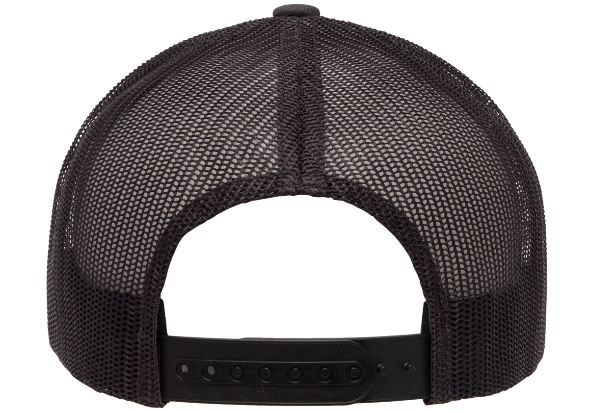 Yupoong F06606, - Yp Classics Snap Back Trucker Cap, Charcoal