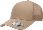 Yupoong F06606, - Yp Classics Snap Back Trucker Cap, Khaki
