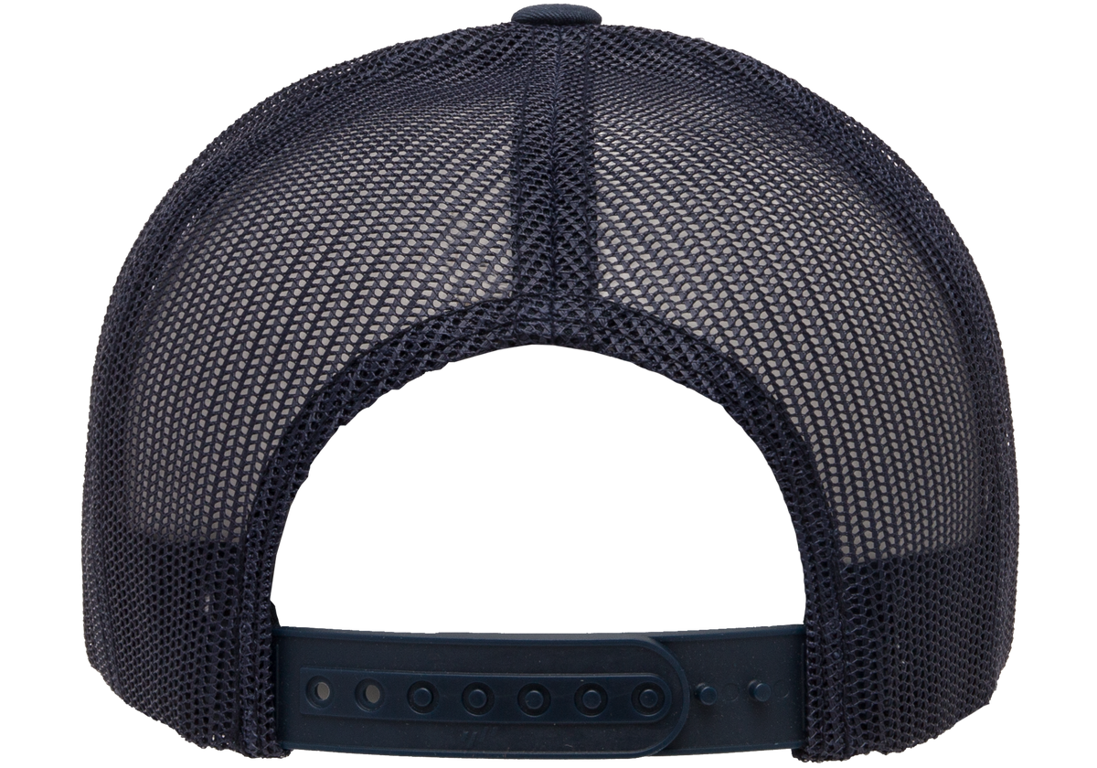 Yupoong F06606, - Yp Classics Snap Back Trucker Cap, Navy