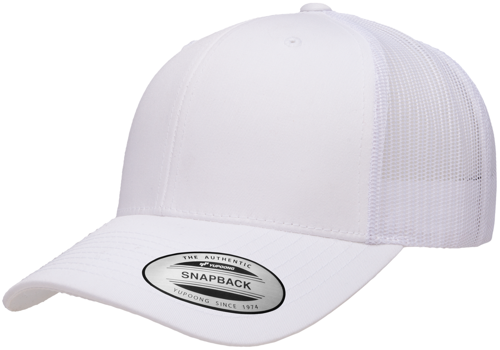 Yupoong-F06606 cap in White