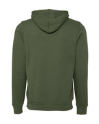 BELLA + CANVAS 3719, Fleece - Premium - Hood, Military Green