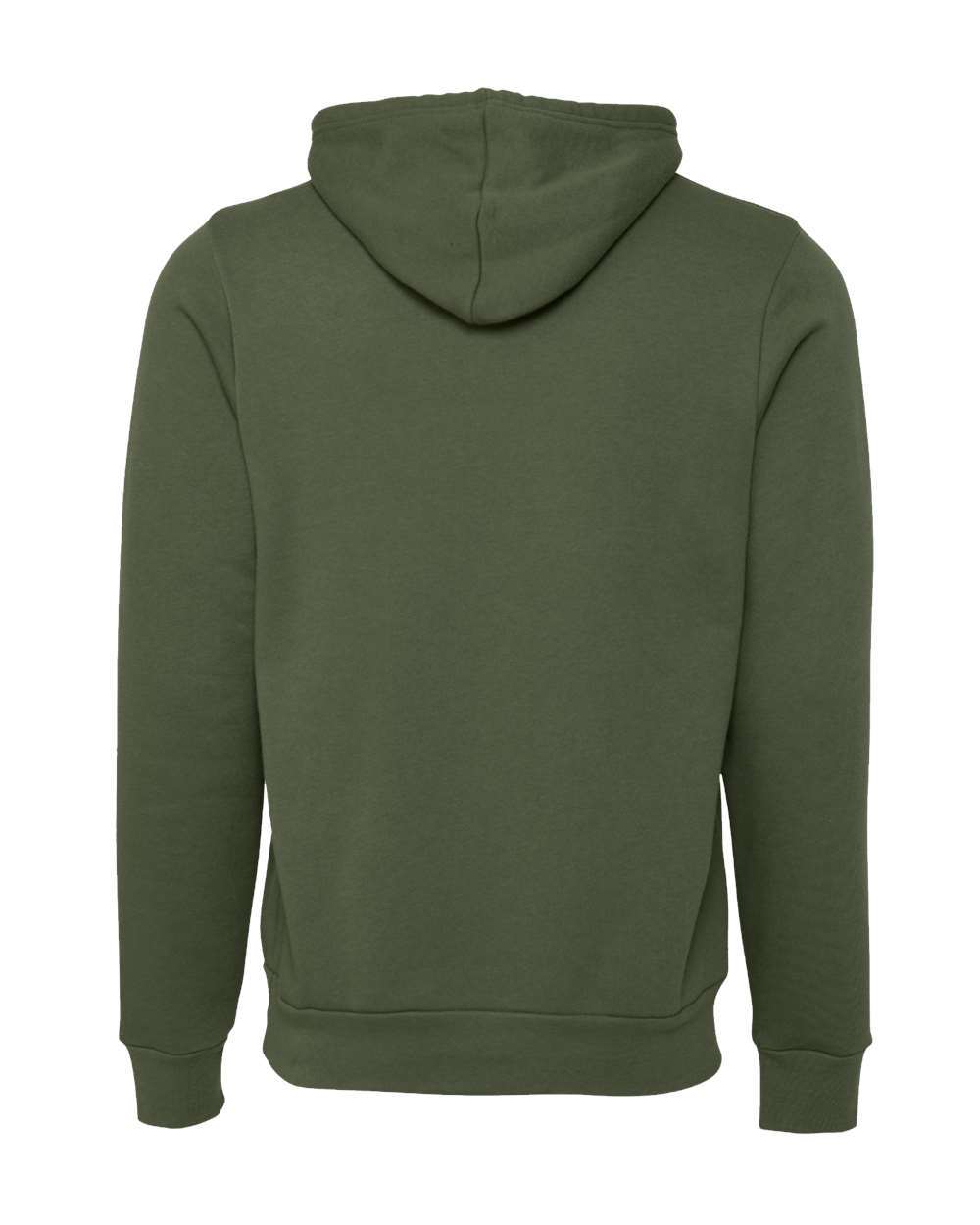 BELLA + CANVAS 3719, Fleece - Premium - Hood, Military Green