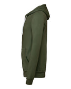 BELLA + CANVAS 3739, Fleece - Premium - Hood, Military Green