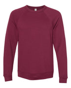 BELLA + CANVAS 3901, Fleece - Premium - Crew, Maroon