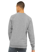 BELLA + CANVAS 3901, Fleece - Premium - Crew, Athletic Heather