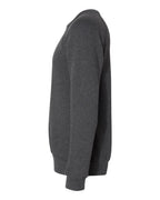 BELLA + CANVAS 3901, Fleece - Premium - Crew, Dark Grey Heather