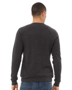 BELLA + CANVAS 3901, Fleece - Premium - Crew, Dark Grey Heather