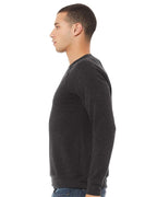 BELLA + CANVAS 3901, Fleece - Premium - Crew, Dark Grey Heather