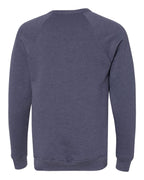 BELLA + CANVAS 3901, Fleece - Premium - Crew, Heather Navy