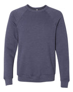 BELLA + CANVAS 3901, Fleece - Premium - Crew, Heather Navy