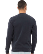 BELLA + CANVAS 3901, Fleece - Premium - Crew, Heather Navy