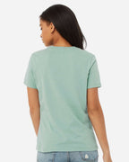 BELLA + CANVAS 6400, T-Shirts - Premium, Dusty Blue