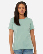 BELLA + CANVAS 6400, T-Shirts - Premium, Dusty Blue