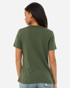BELLA + CANVAS 6400, T-Shirts - Premium, Military Green