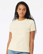 BELLA + CANVAS 6400, T-Shirts - Premium, Natural