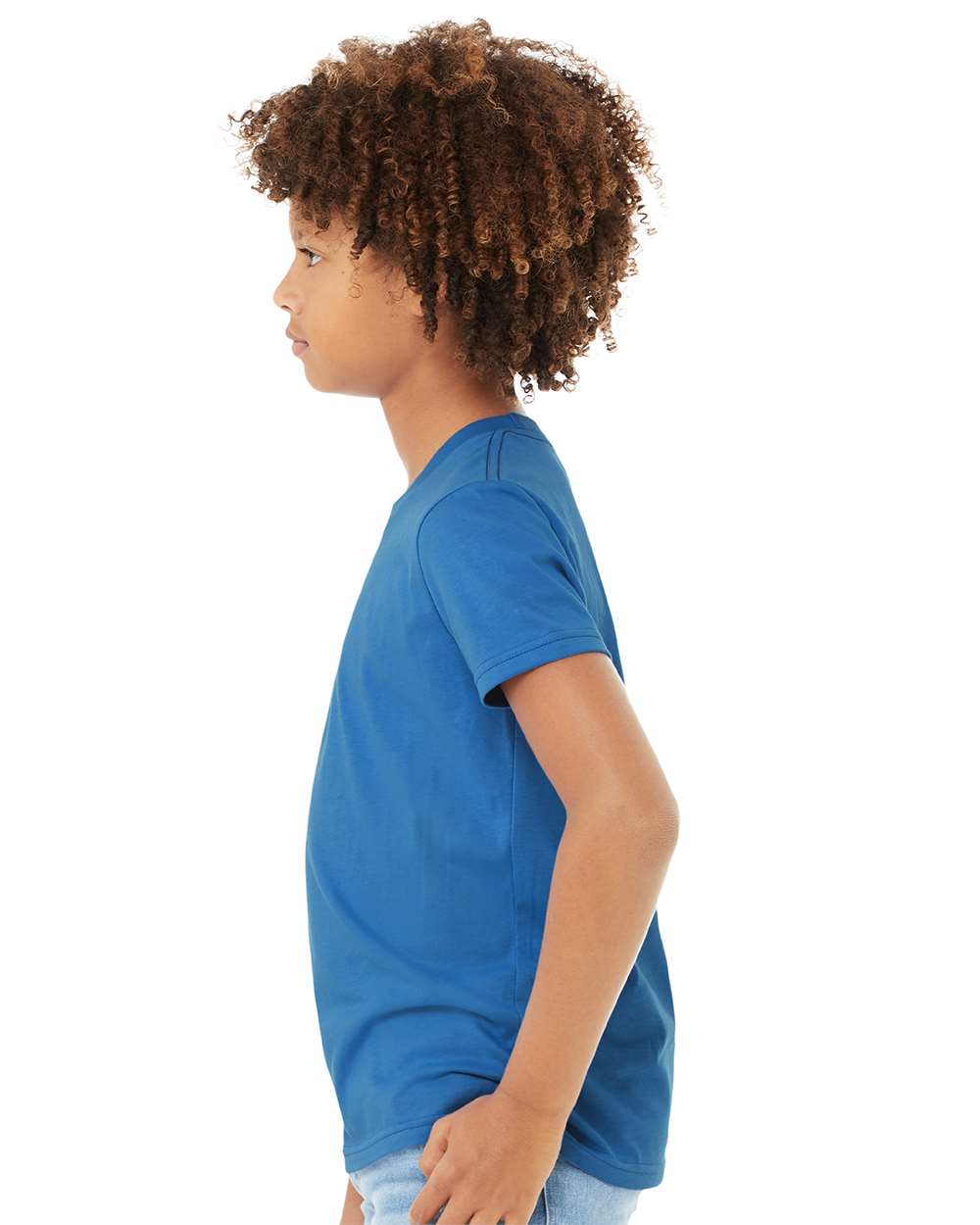 BELLA + CANVAS 3001Y, T-Shirts - Premium, Columbia Blue