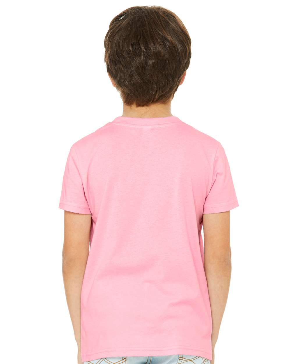 BELLA + CANVAS 3001Y, T-Shirts - Premium, Pink