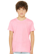 BELLA + CANVAS 3001Y, T-Shirts - Premium, Pink